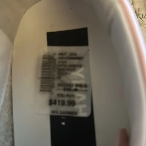 GOLDEN GOOSE Women's Perforated Leather Sneakers - Pink - Picture 12 of 15